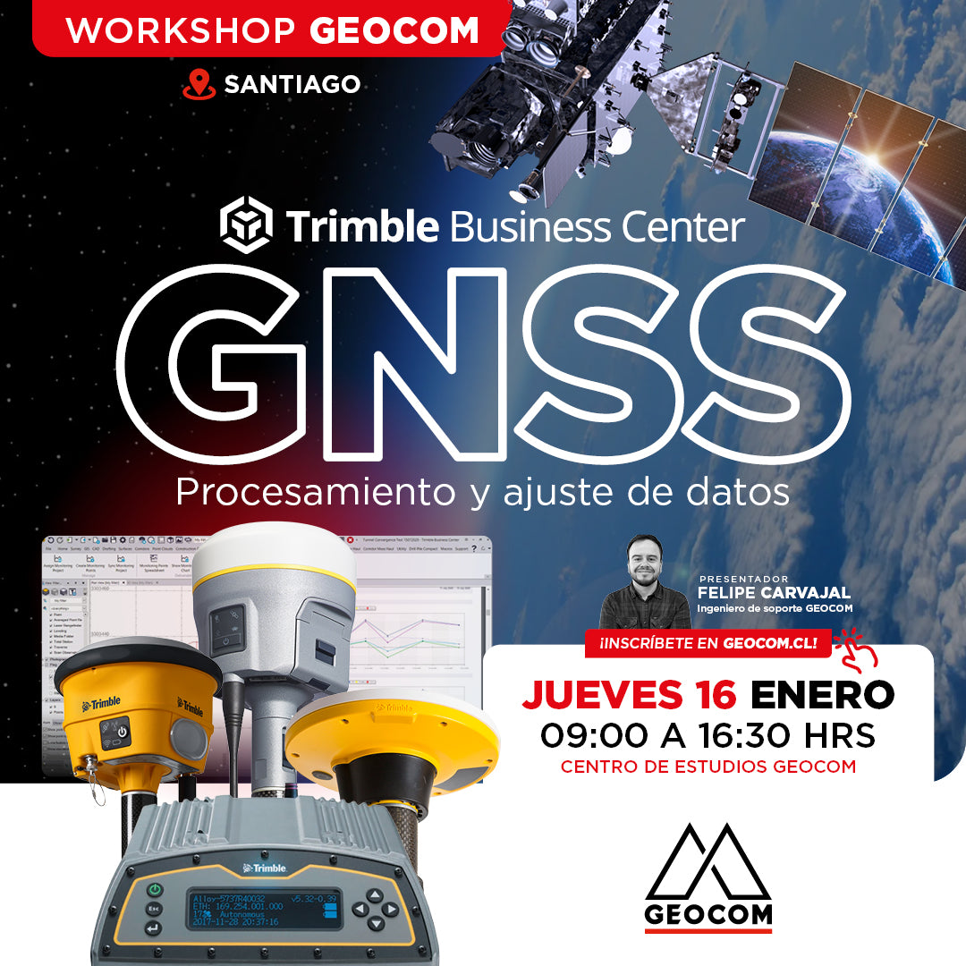 Workshop Santiago | Procesamient y ajuste de datos GNSS en TBC