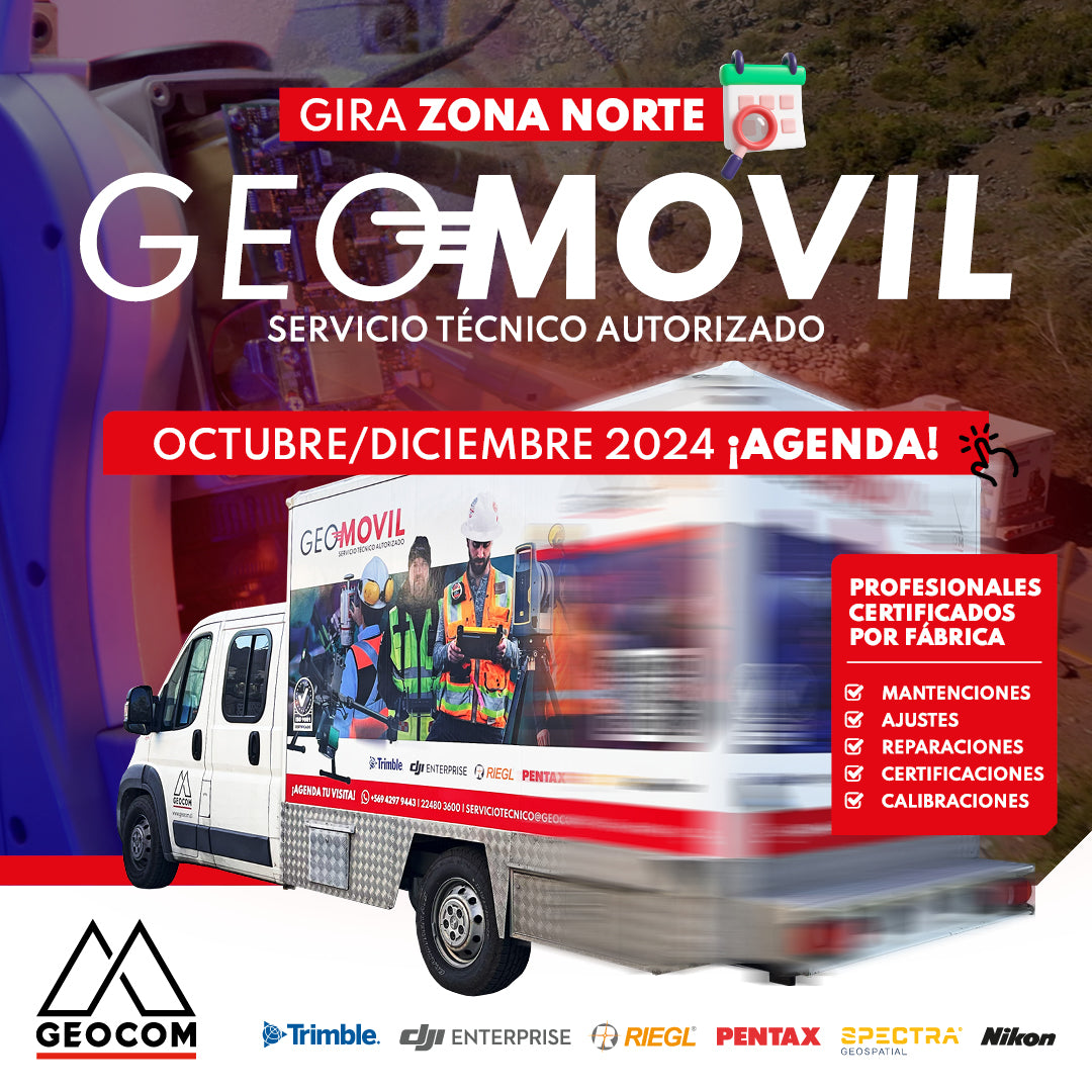 GEOMÓVIL GEOCOM | NUEVA GIRA OCTUBRE - DICIEMBRE 2024