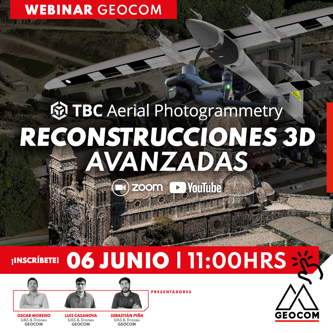 Webinar | Reconstrucciones 3D Avanzadas en TBC Aerial Photogrammetry