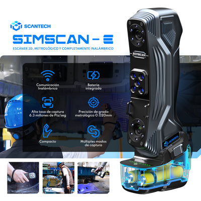 Escáner 3D Scantech SIMSCAN-E