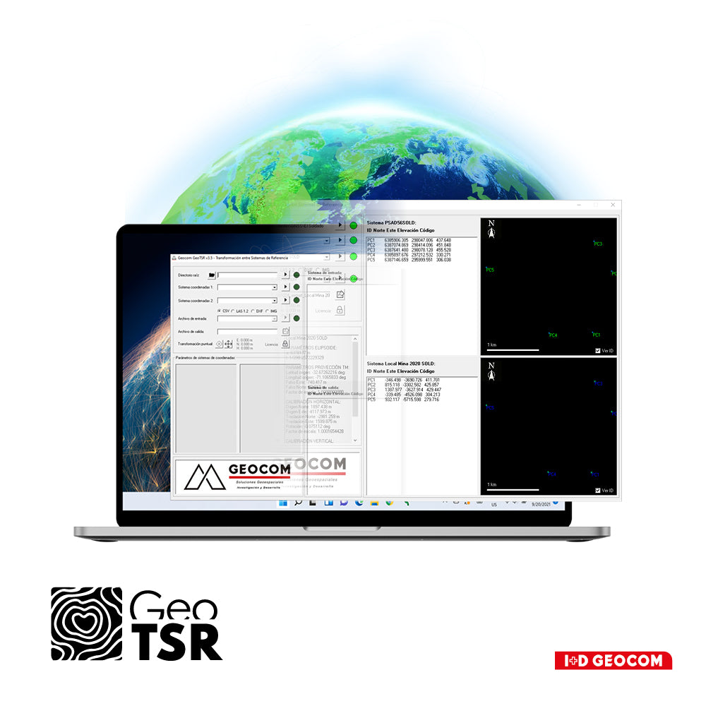 Software Geocom GeoTSR